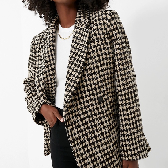 anine bing kaia blazer houndstooth - Picture 3 of 6